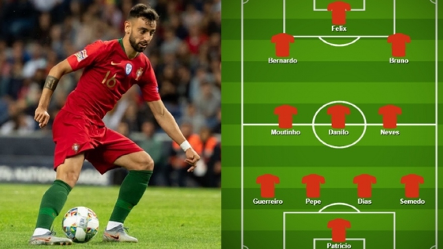 Đội hình dự kiến trận ĐT Bồ Đào Nha - ĐT Croatia: Bruno Fernandes tiếp đạn cho "Tiểu Ronaldo"